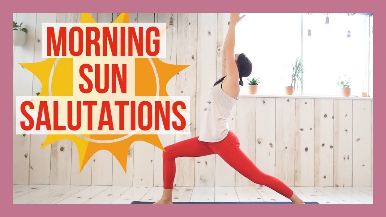 15 min Morning Sun Salutations Yoga Flow
