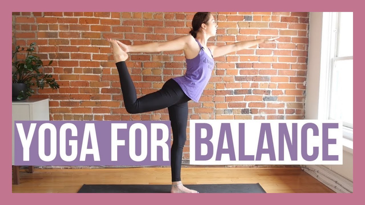 15 min Beginner Yoga for Balance & Stability